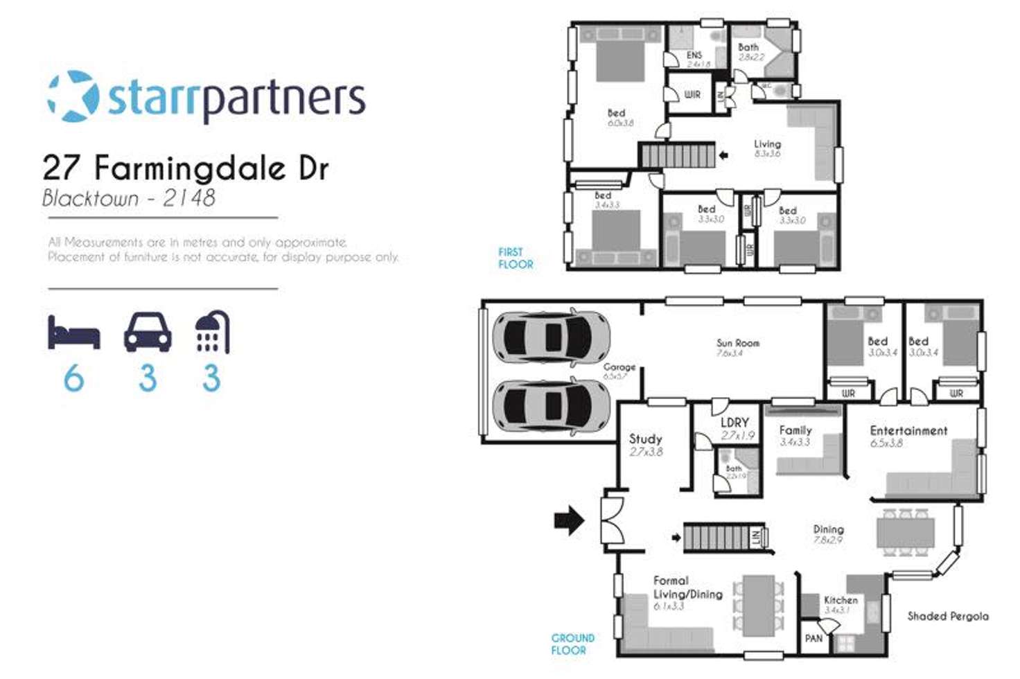 Floorplan of Homely house listing, 27 Farmingdale Drive, Blacktown NSW 2148