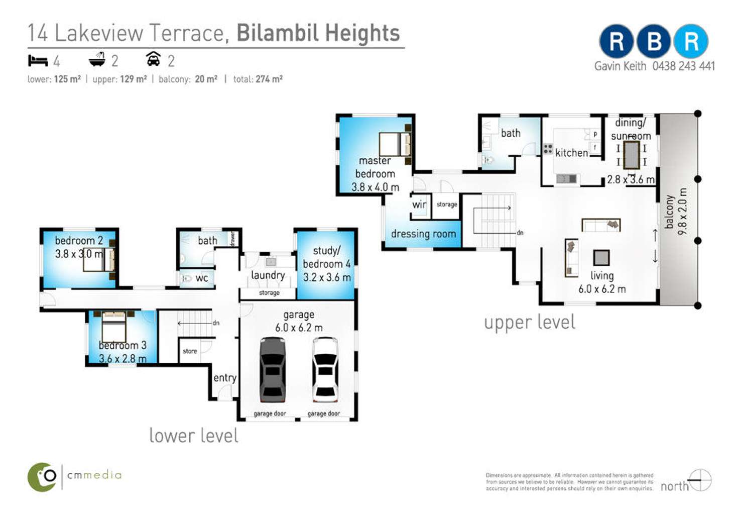 Floorplan of Homely house listing, 14 Lakeview Terrace, Bilambil Heights NSW 2486