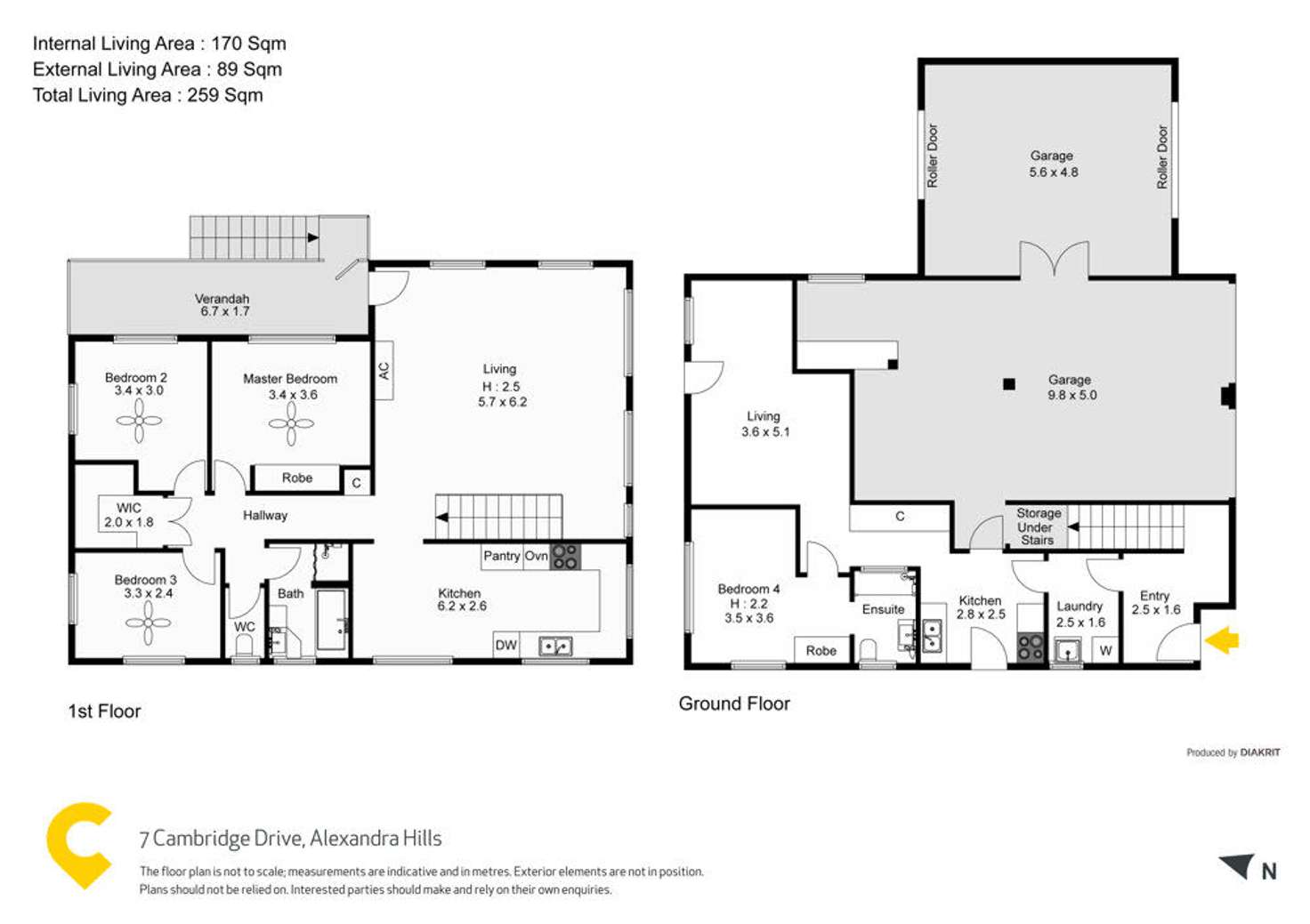 Floorplan of Homely house listing, 7 Cambridge Drive, Alexandra Hills QLD 4161
