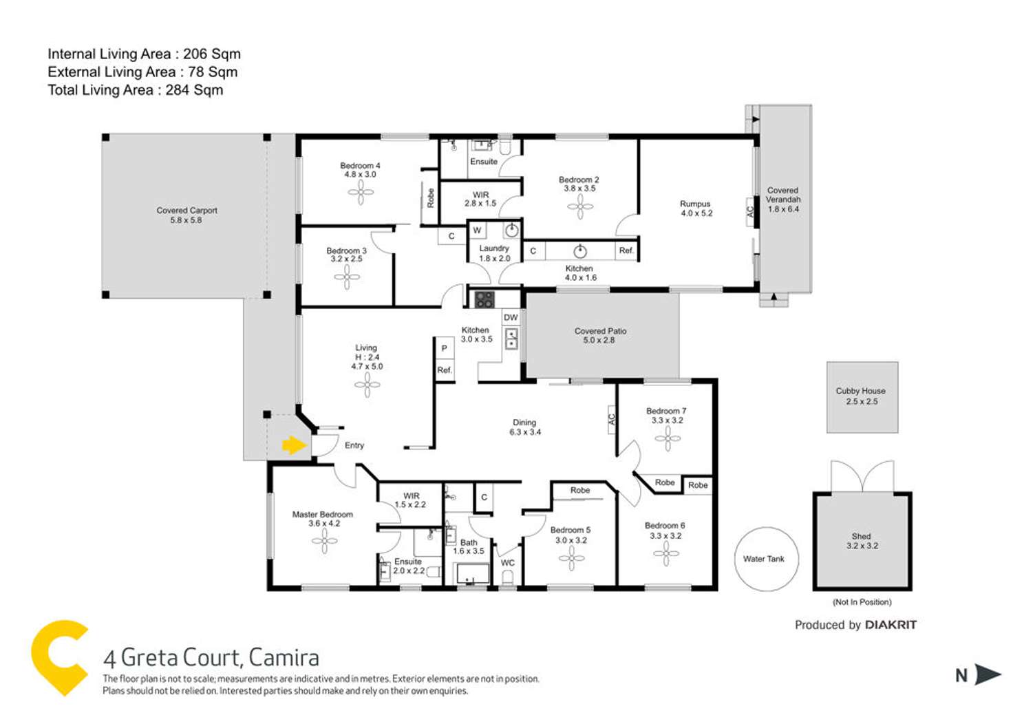 Floorplan of Homely house listing, 4 Greta Court, Camira QLD 4300