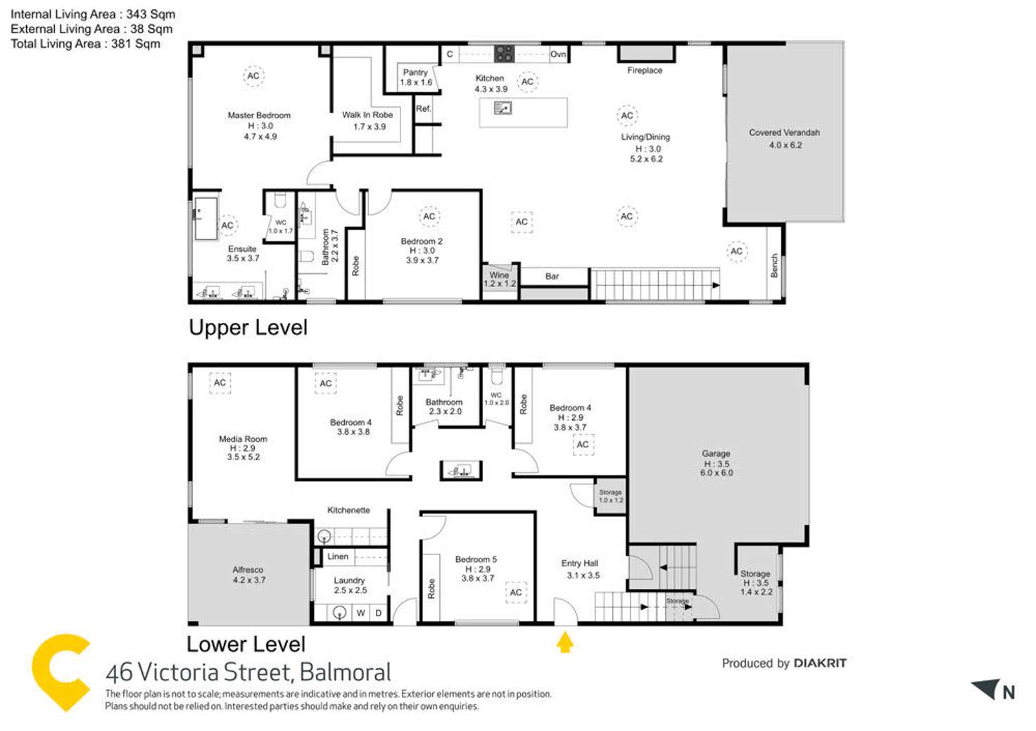 Floorplan of Homely house listing, 46 Victoria Street, Balmoral QLD 4171