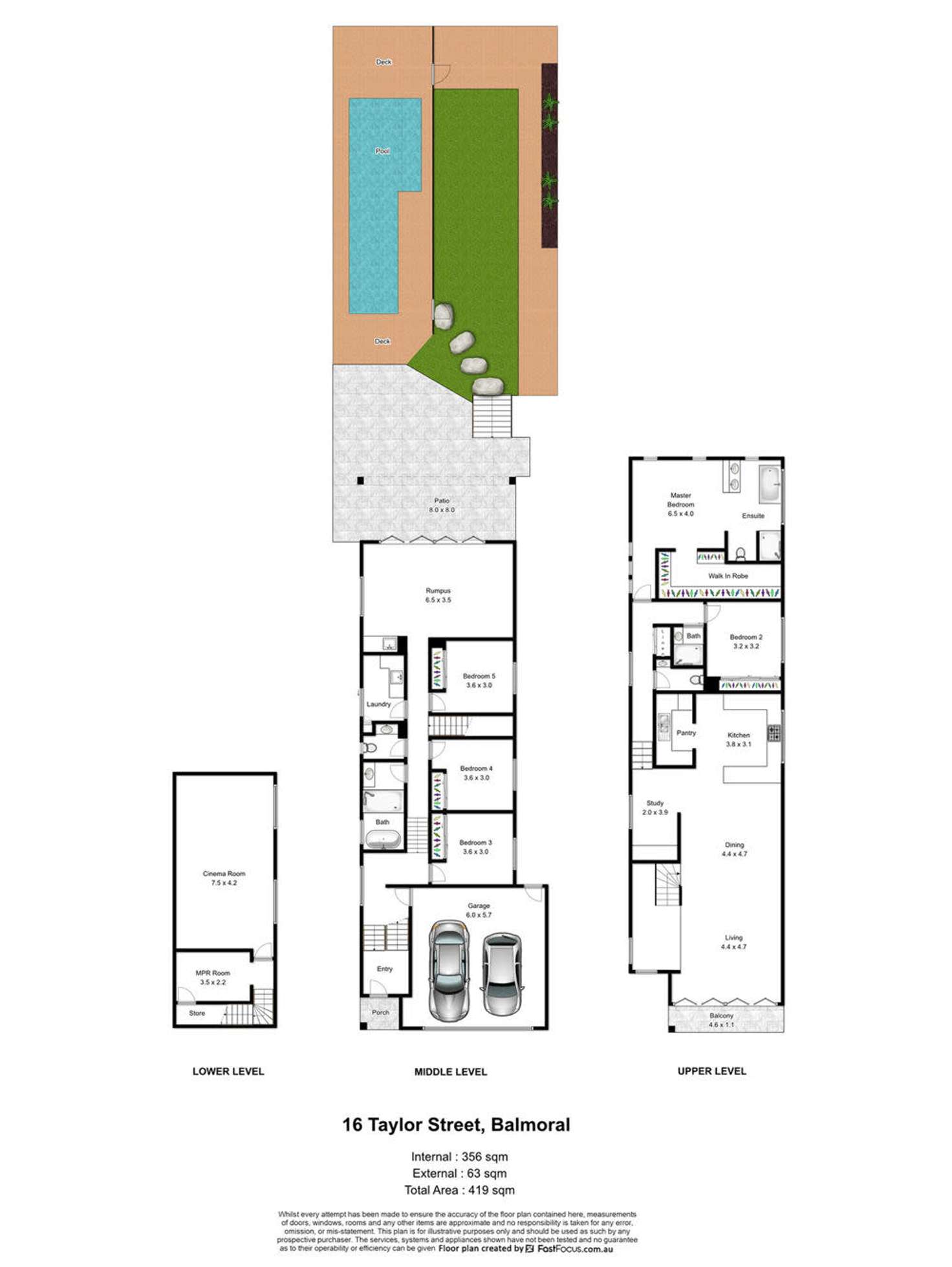 Floorplan of Homely house listing, 16 Taylor St, Balmoral QLD 4171