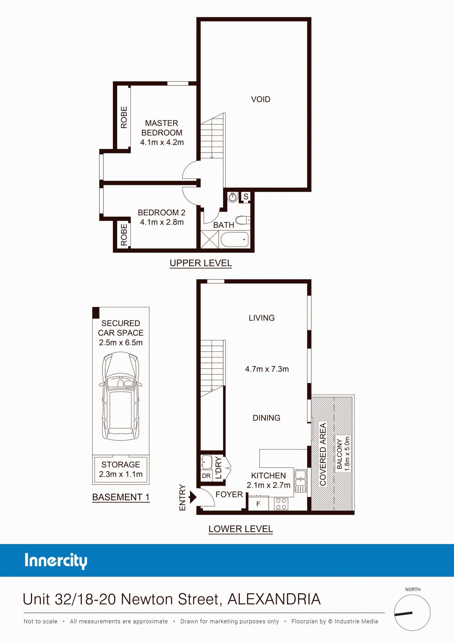 Floorplan of Homely apartment listing, 32/18-20 Newton Street, Alexandria NSW 2015