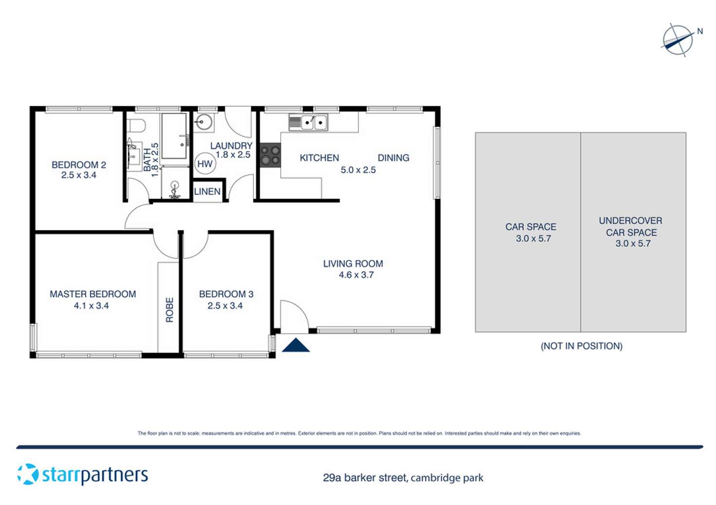 Floorplan of Homely house listing, 29a Barker Street, Cambridge Park NSW 2747