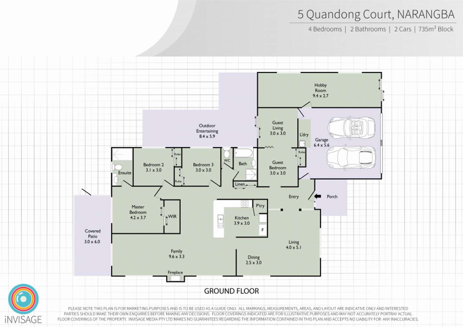 Floorplan of Homely house listing, 5 Quandong Court, Narangba QLD 4504