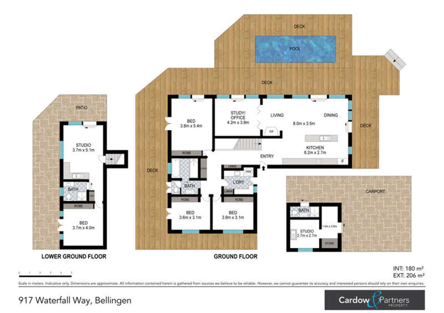 Floorplan of Homely acreageSemiRural listing, 917 Waterfall Way, Bellingen NSW 2454