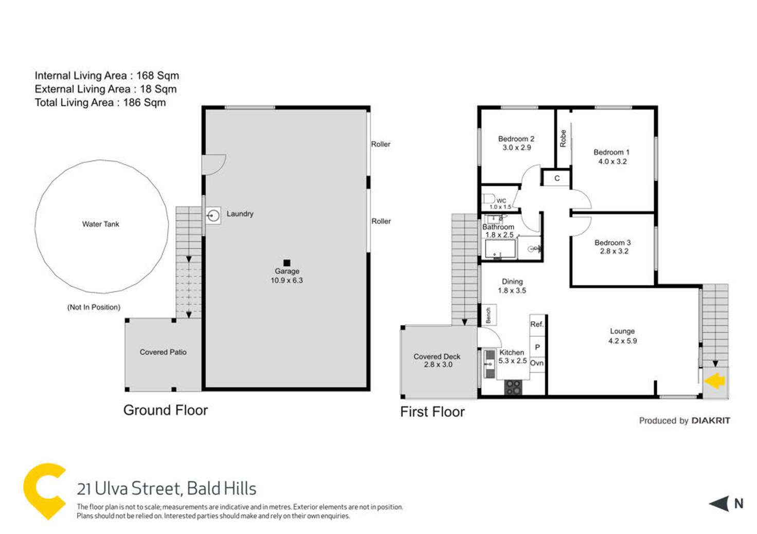 Floorplan of Homely house listing, 21 Ulva Street, Bald Hills QLD 4036