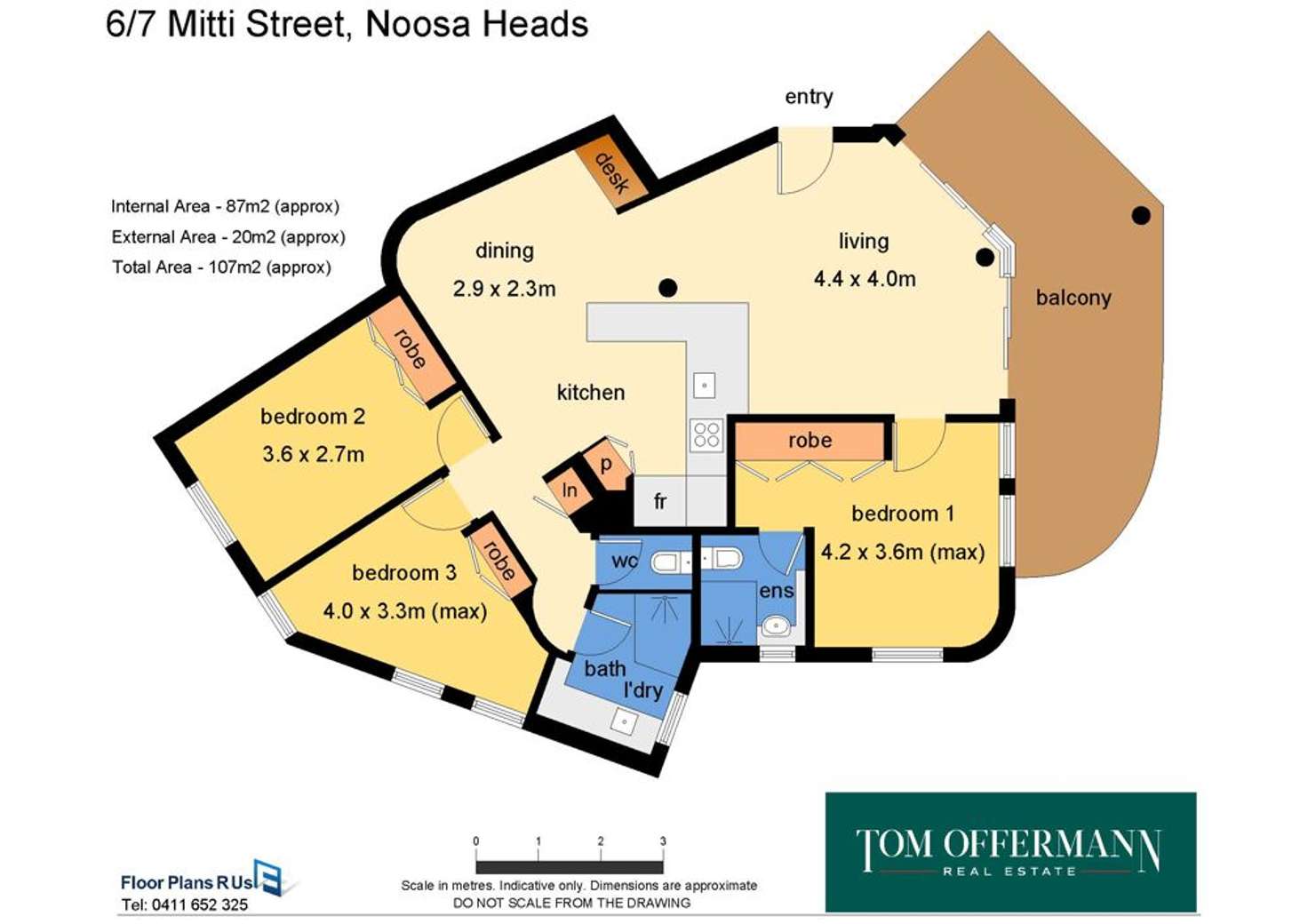 Floorplan of Homely unit listing, 6/7 Mitti St, Noosa Heads QLD 4567