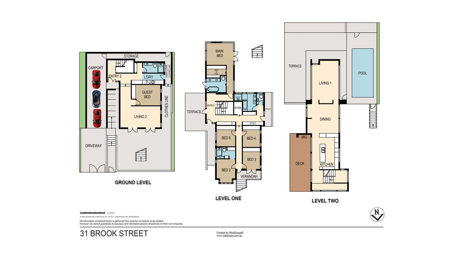 Floorplan of Homely house listing, 31 Brook Street, South Brisbane QLD 4101