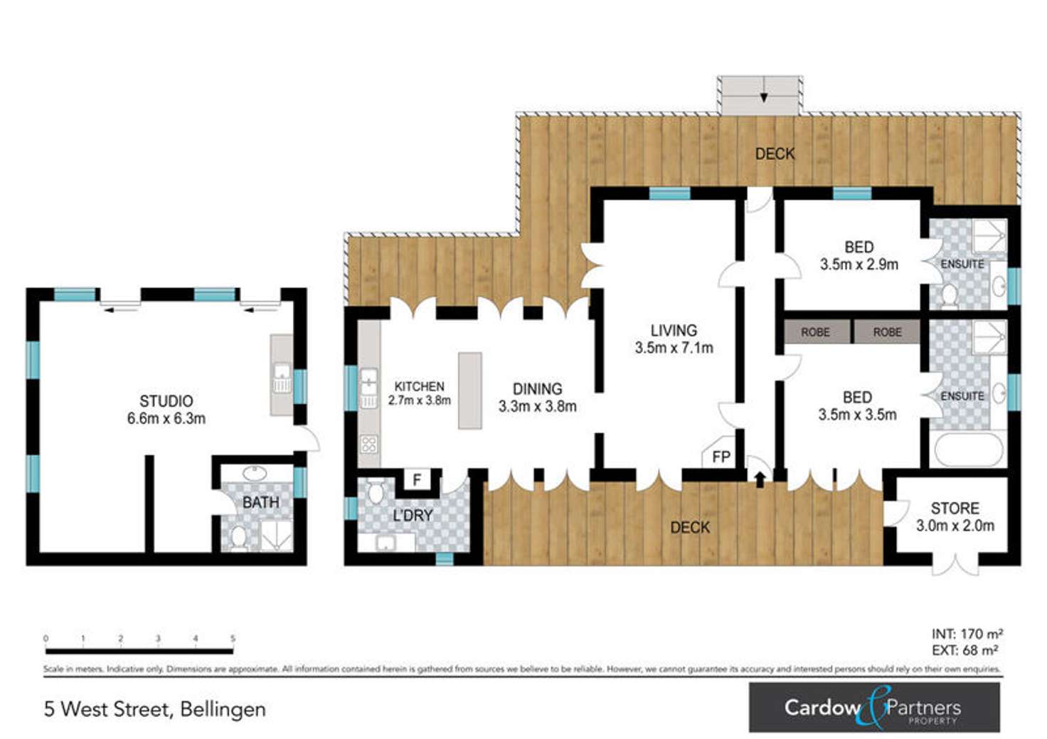 Floorplan of Homely house listing, 5 West Street, Bellingen NSW 2454