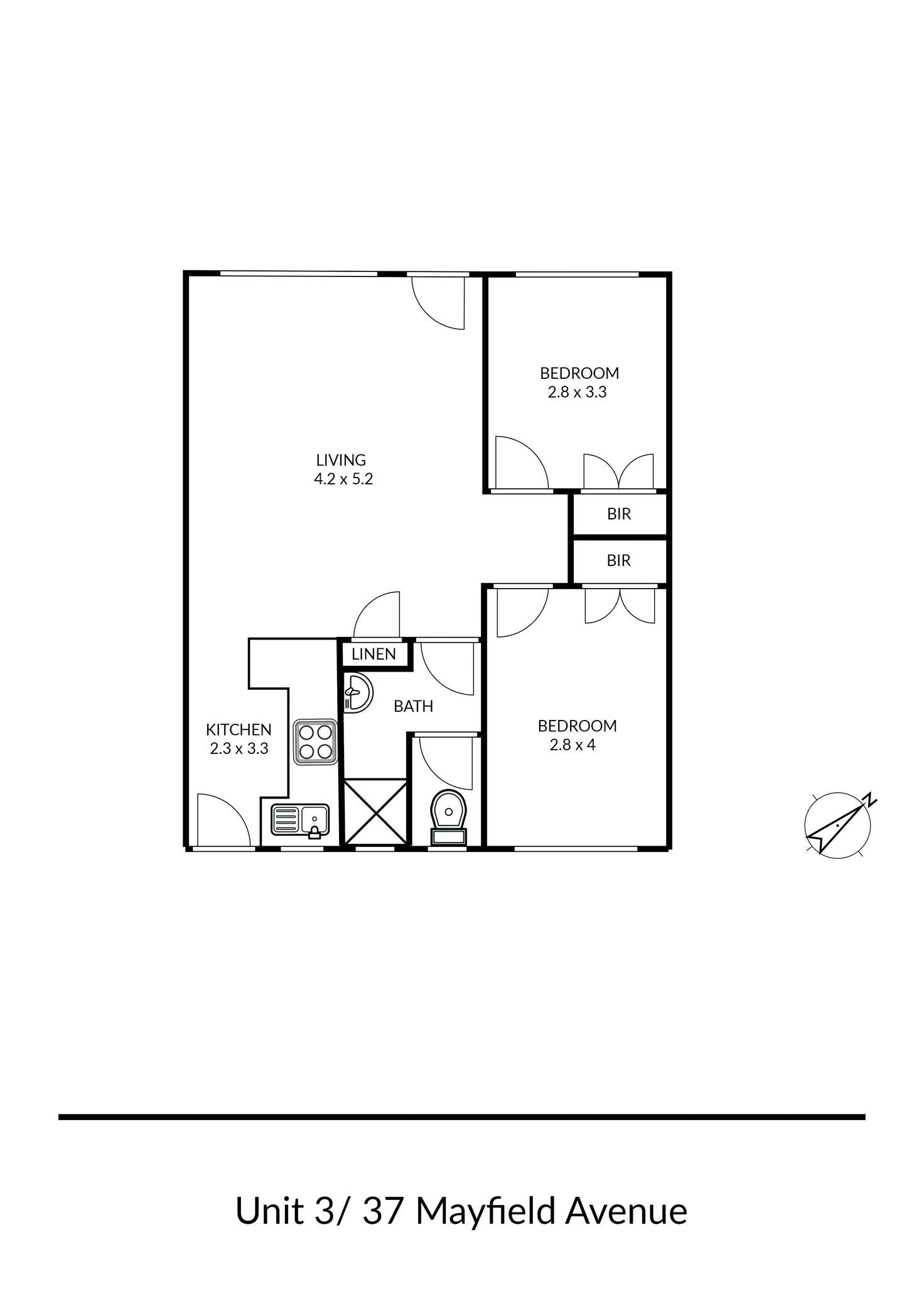 Floorplan of Homely house listing, 3/37 Mayfield Avenue, Armidale NSW 2350