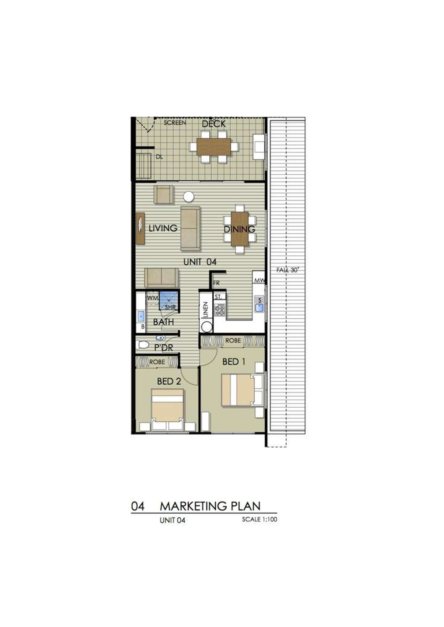 Floorplan of Homely unit listing, 13 Bunya Street, Maleny QLD 4552