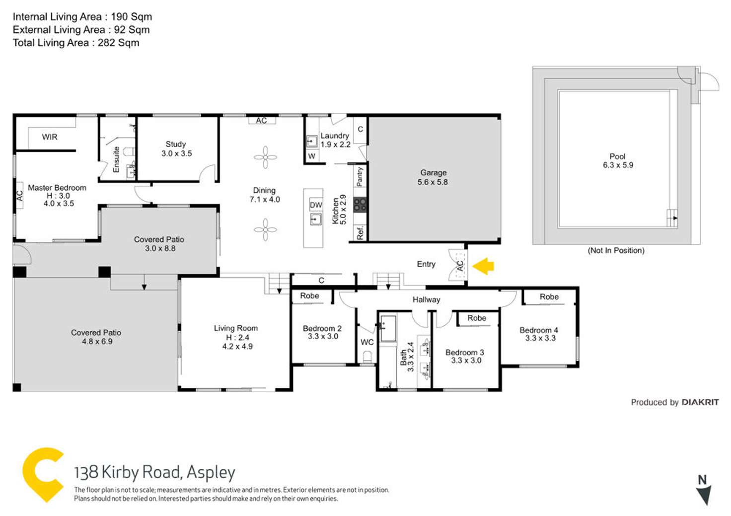 Floorplan of Homely house listing, 138 Kirby Road, Aspley QLD 4034