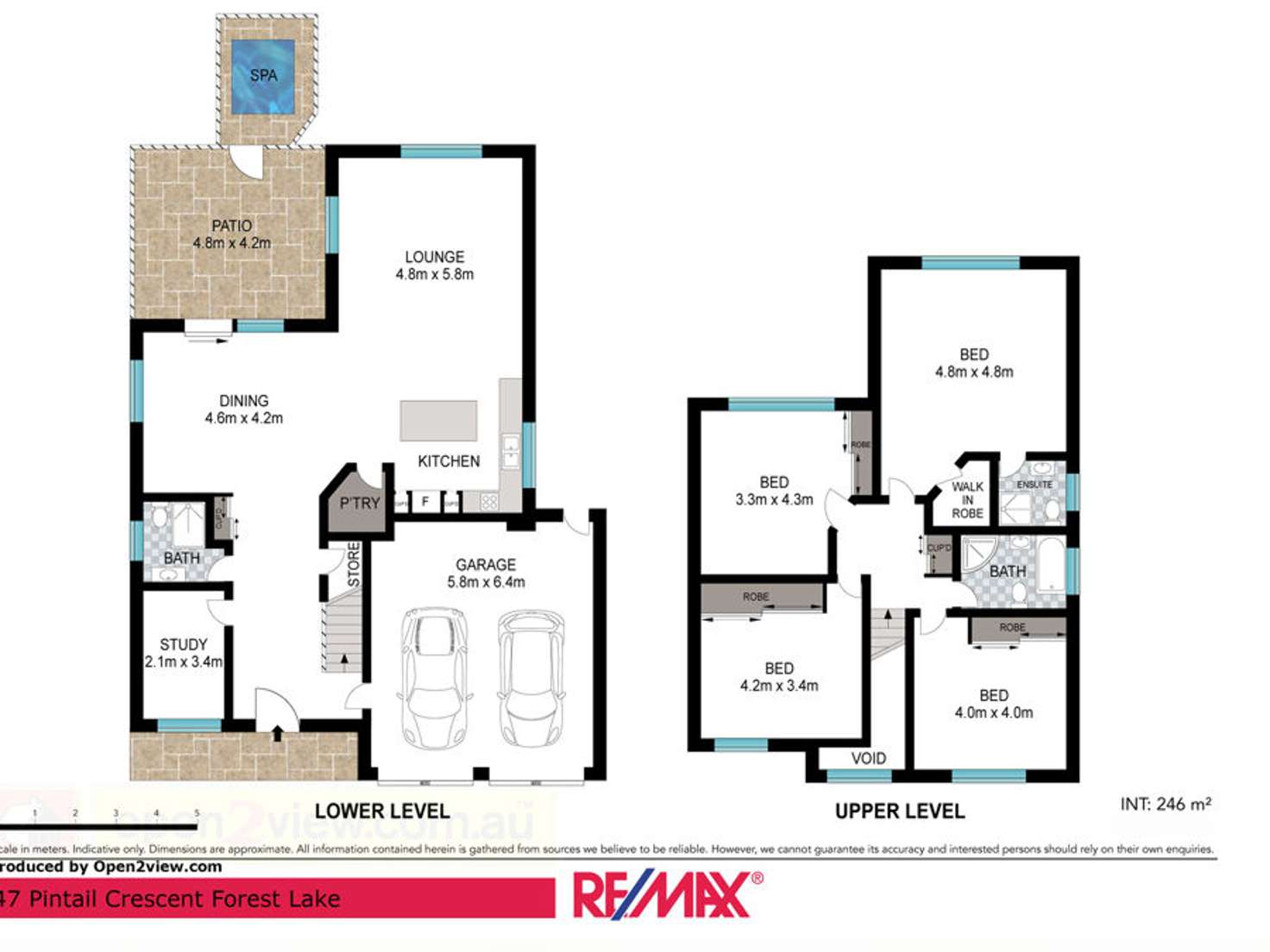 Floorplan of Homely house listing, 47 Pintail Crescent, Forest Lake QLD 4078