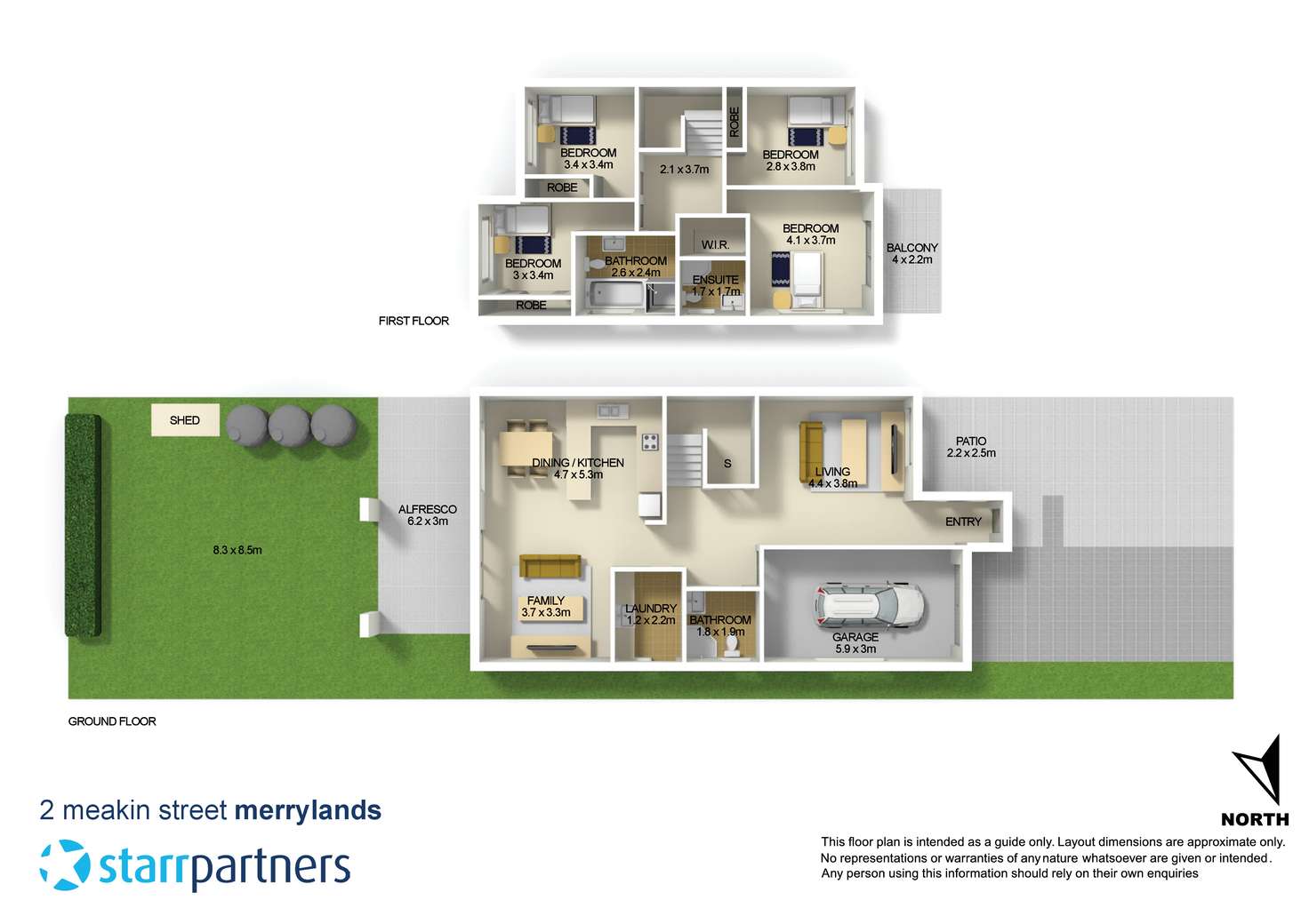 Floorplan of Homely house listing, 2 Meakin Street, Merrylands NSW 2160