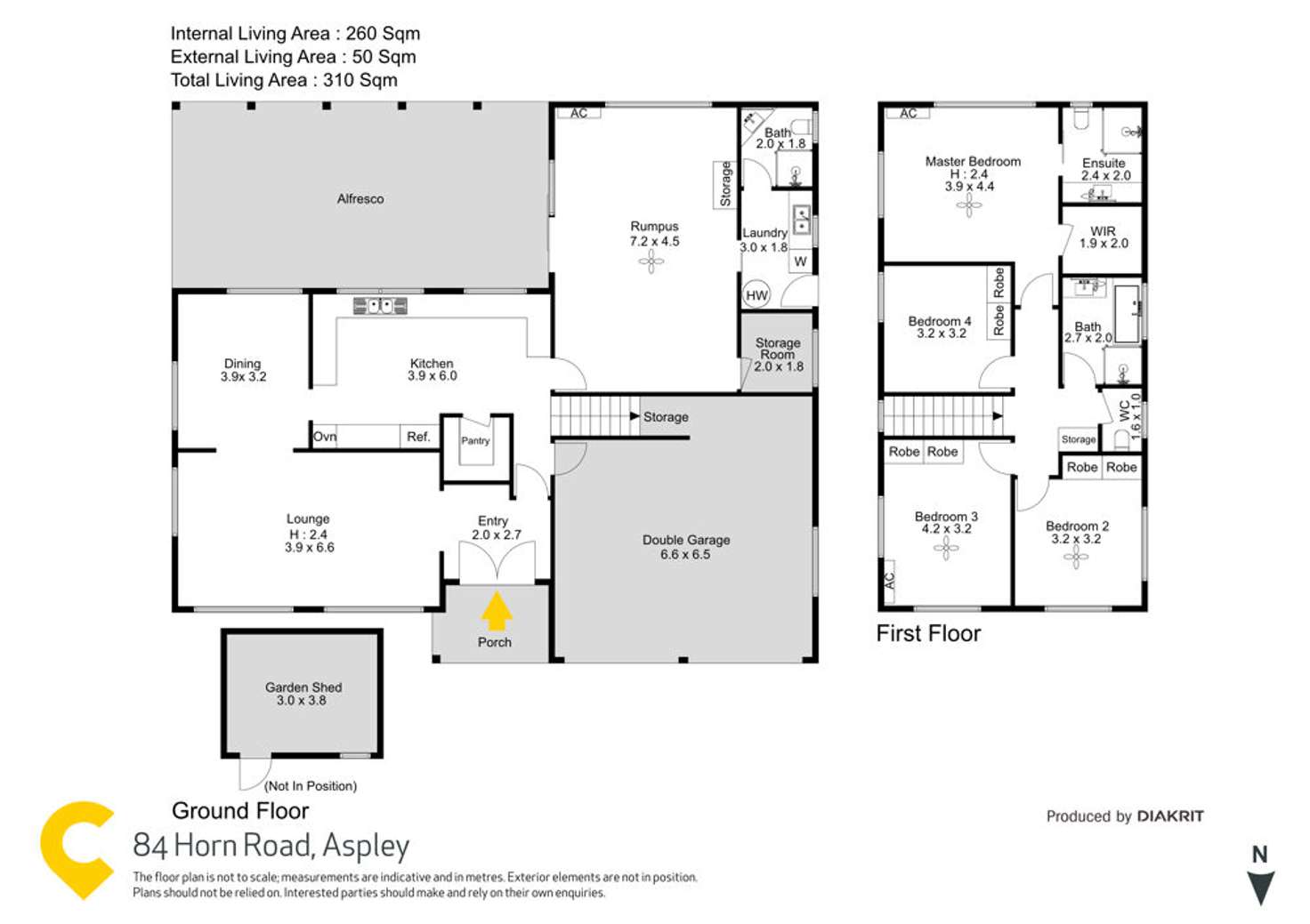 Floorplan of Homely house listing, 84 Horn Road, Aspley QLD 4034