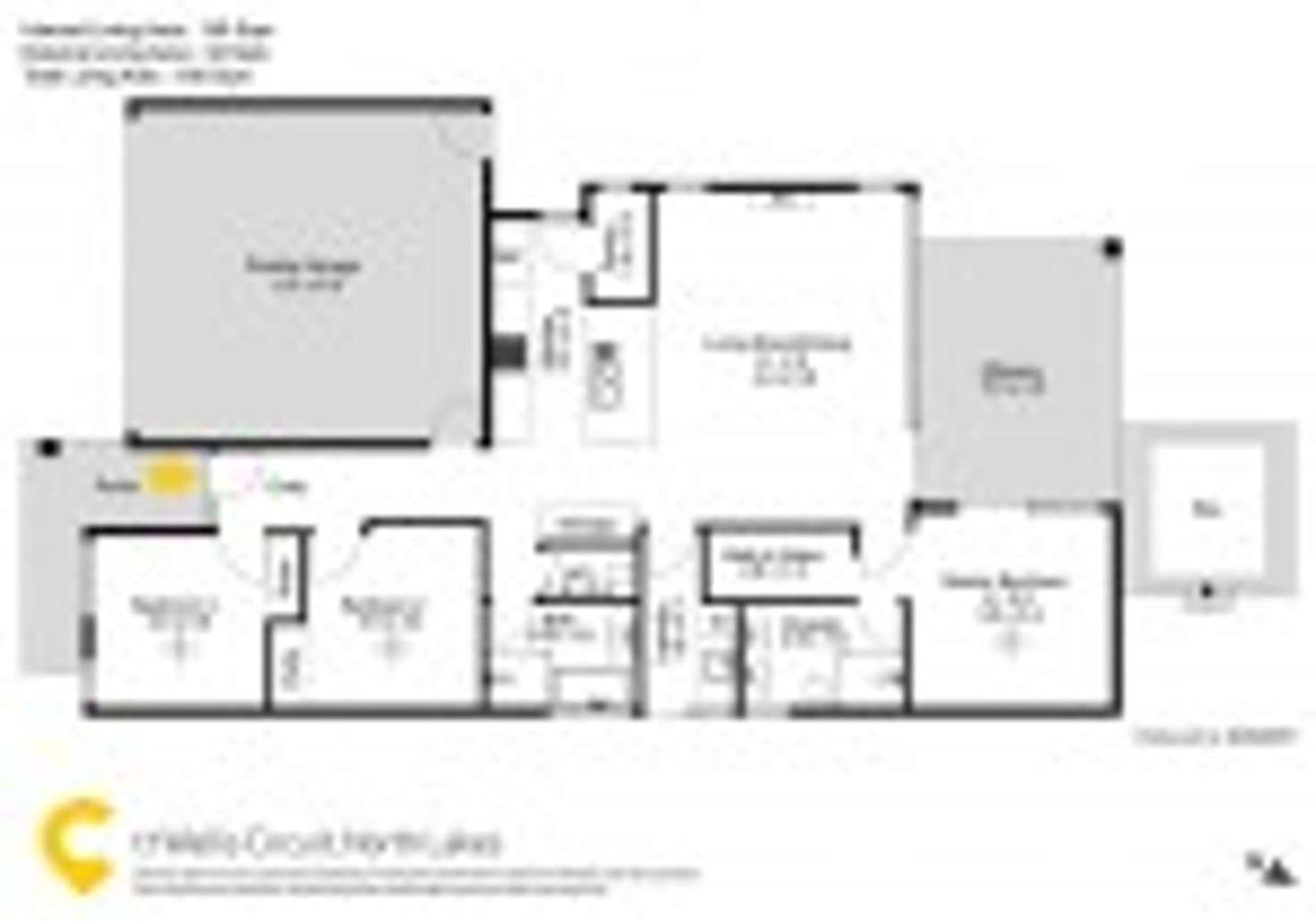 Floorplan of Homely house listing, 17 Wallis Circuit, North Lakes QLD 4509