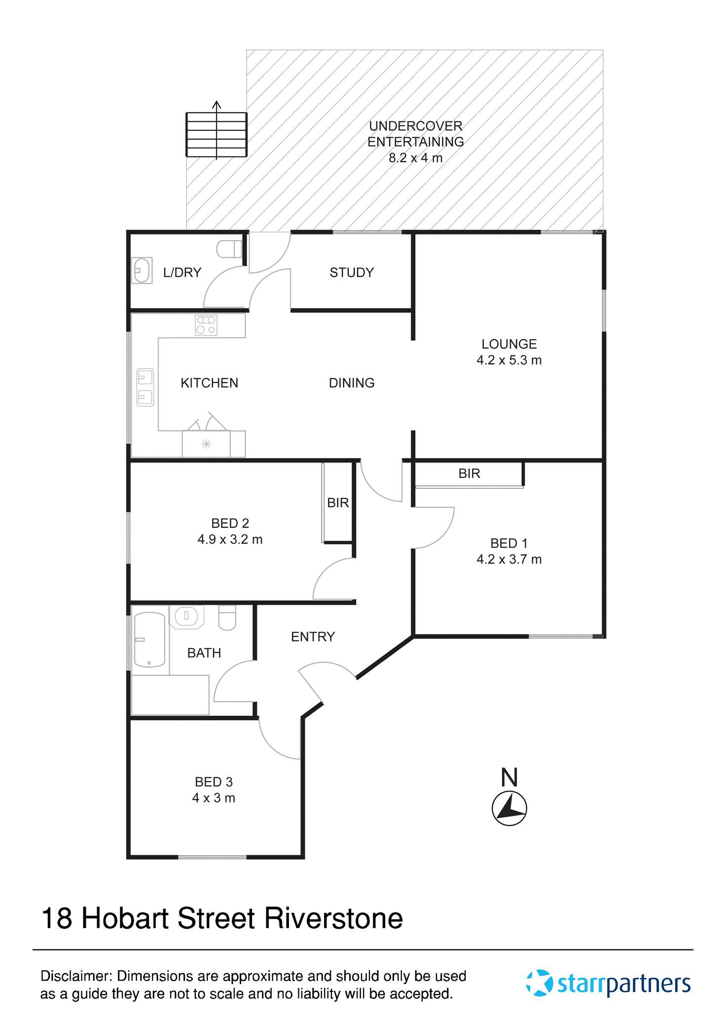 Floorplan of Homely house listing, 18 Hobart Street, Riverstone NSW 2765