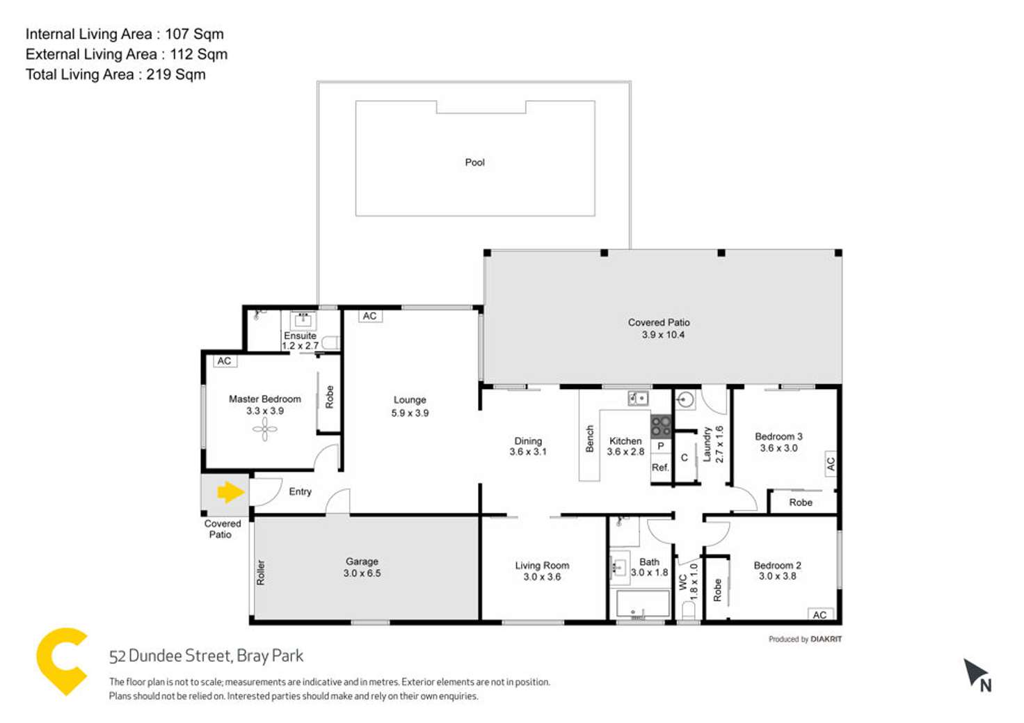 Floorplan of Homely house listing, 52 Dundee Street, Bray Park QLD 4500