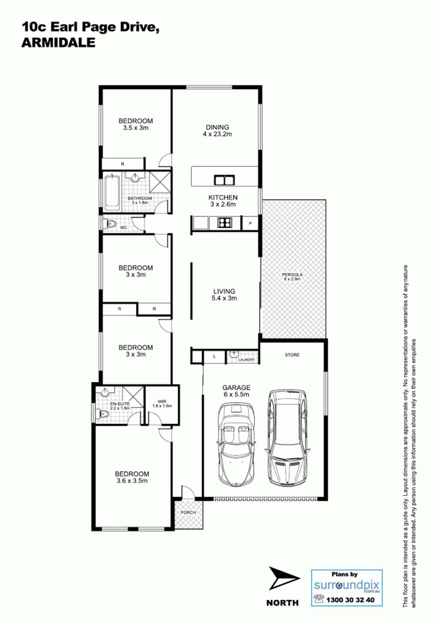 Floorplan of Homely house listing, 10a Earle Page Drive, Armidale NSW 2350