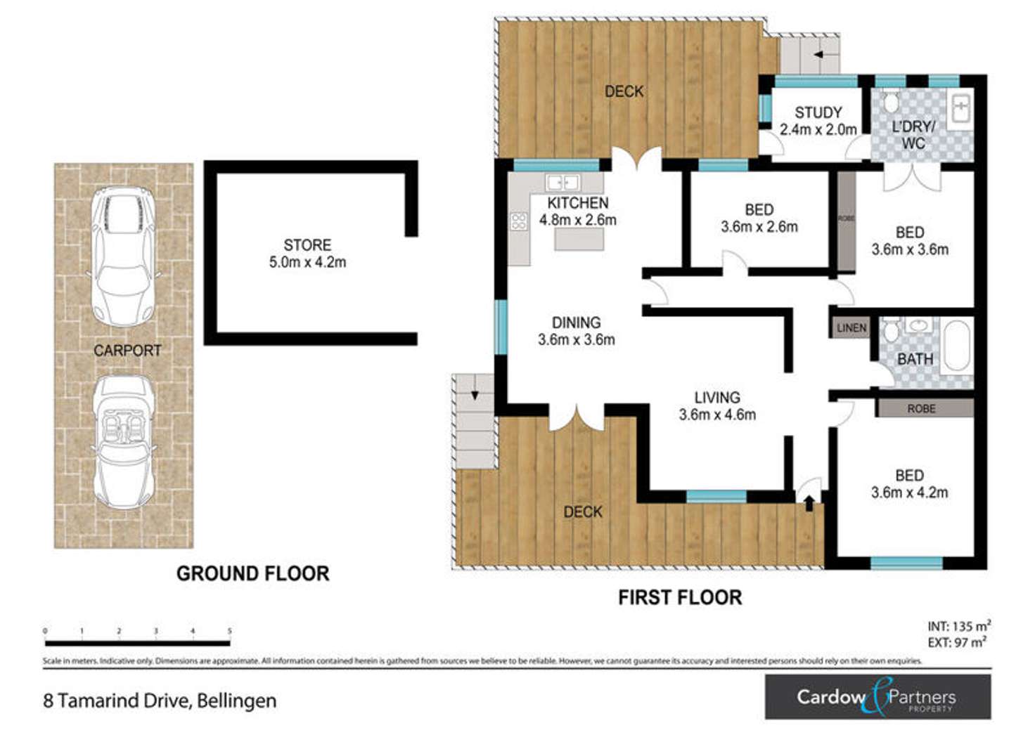 Floorplan of Homely house listing, 8 Tamarind Drive, Bellingen NSW 2454