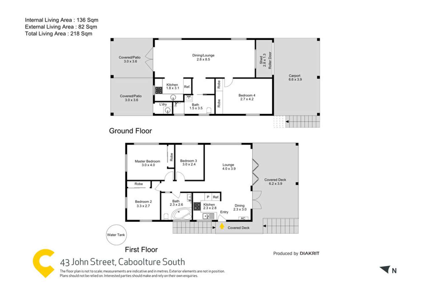Floorplan of Homely house listing, 43 John Street, Caboolture South QLD 4510
