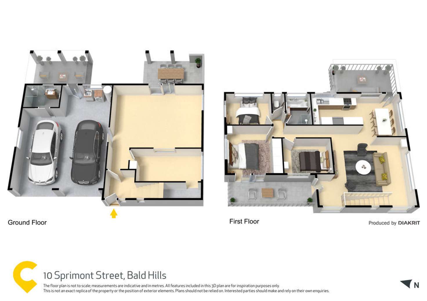 Floorplan of Homely house listing, 10 Sprimont Street, Bald Hills QLD 4036