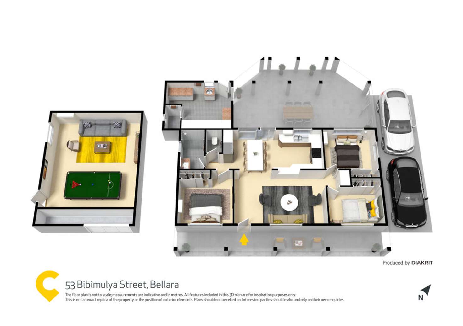 Floorplan of Homely house listing, 53 Bibimulya Street, Bellara QLD 4507