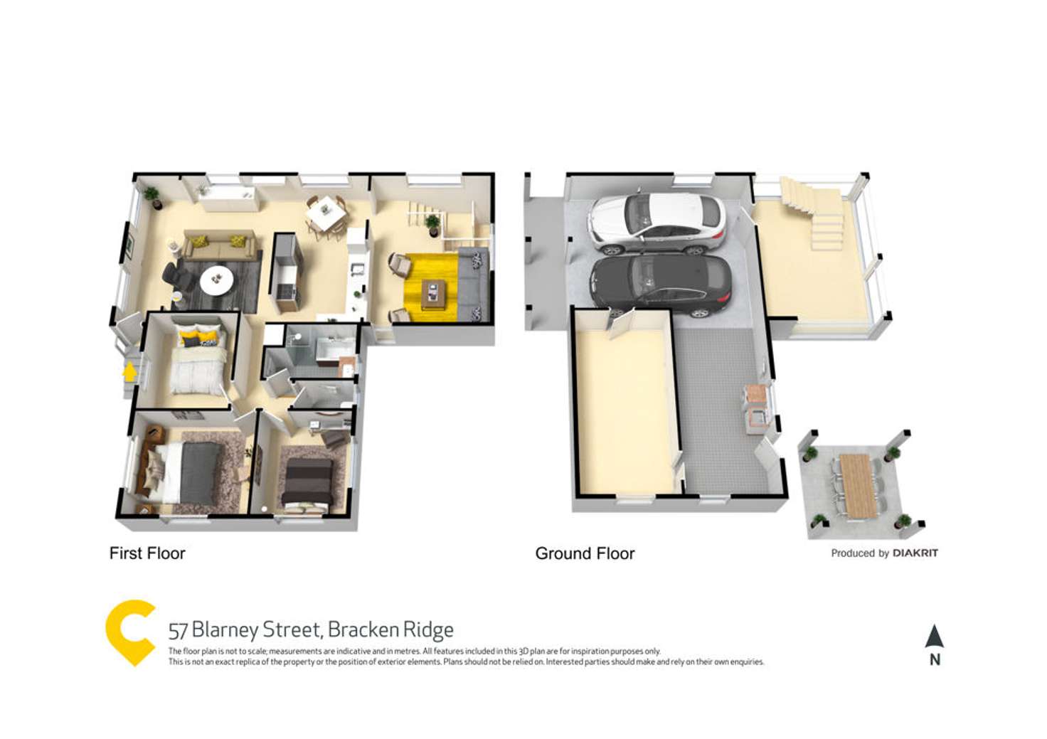 Floorplan of Homely house listing, 57 Blarney Street, Bracken Ridge QLD 4017