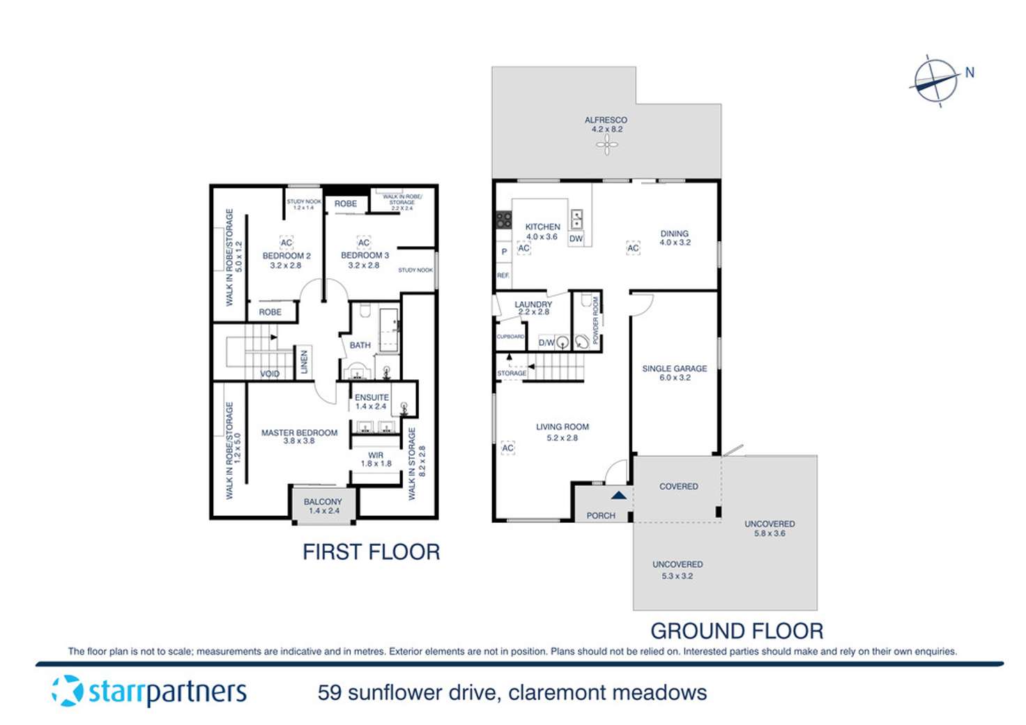 Floorplan of Homely house listing, 59 Sunflower Drive, Claremont Meadows NSW 2747
