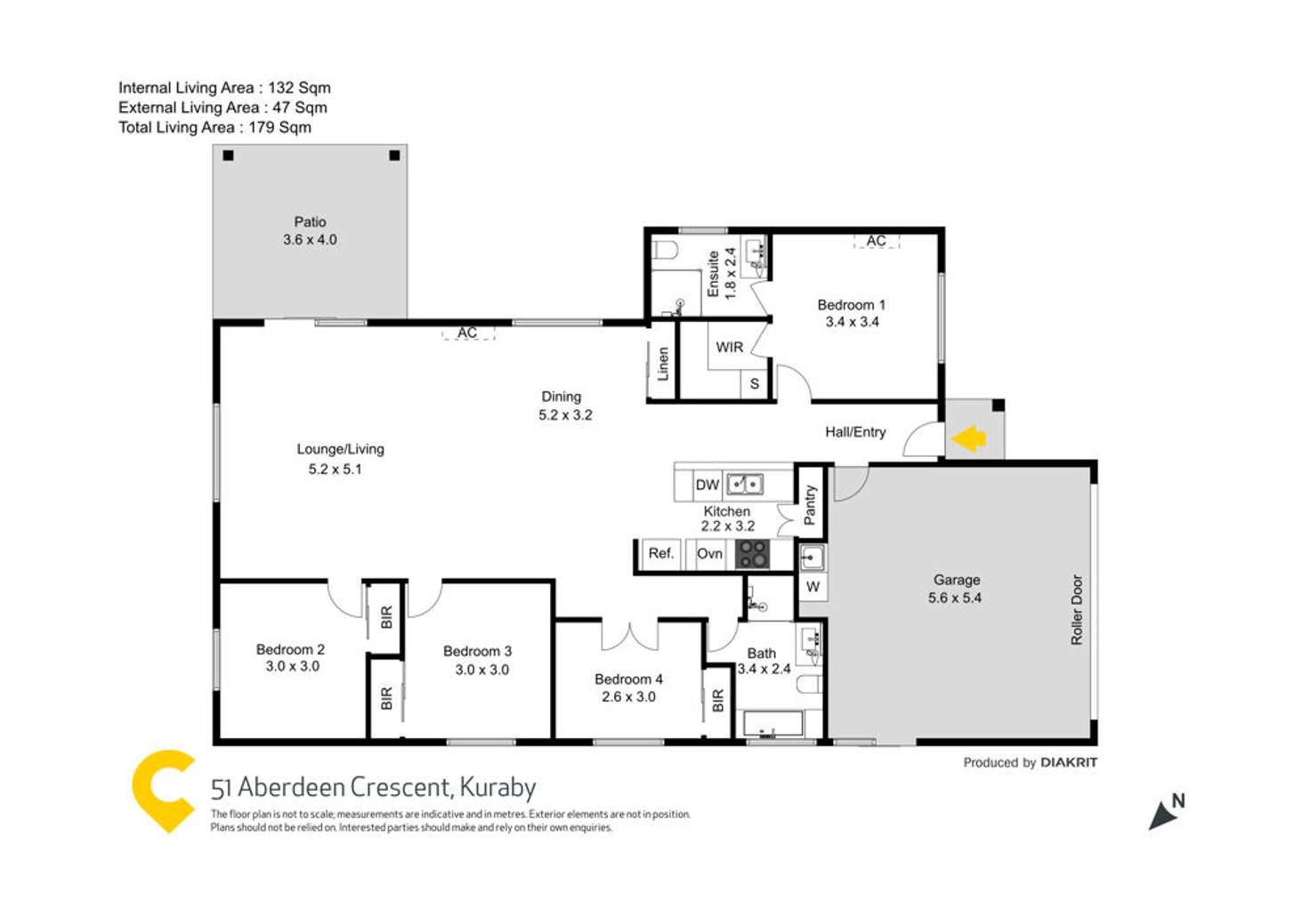 Floorplan of Homely house listing, 51 Aberdeen Crescent, Kuraby QLD 4112