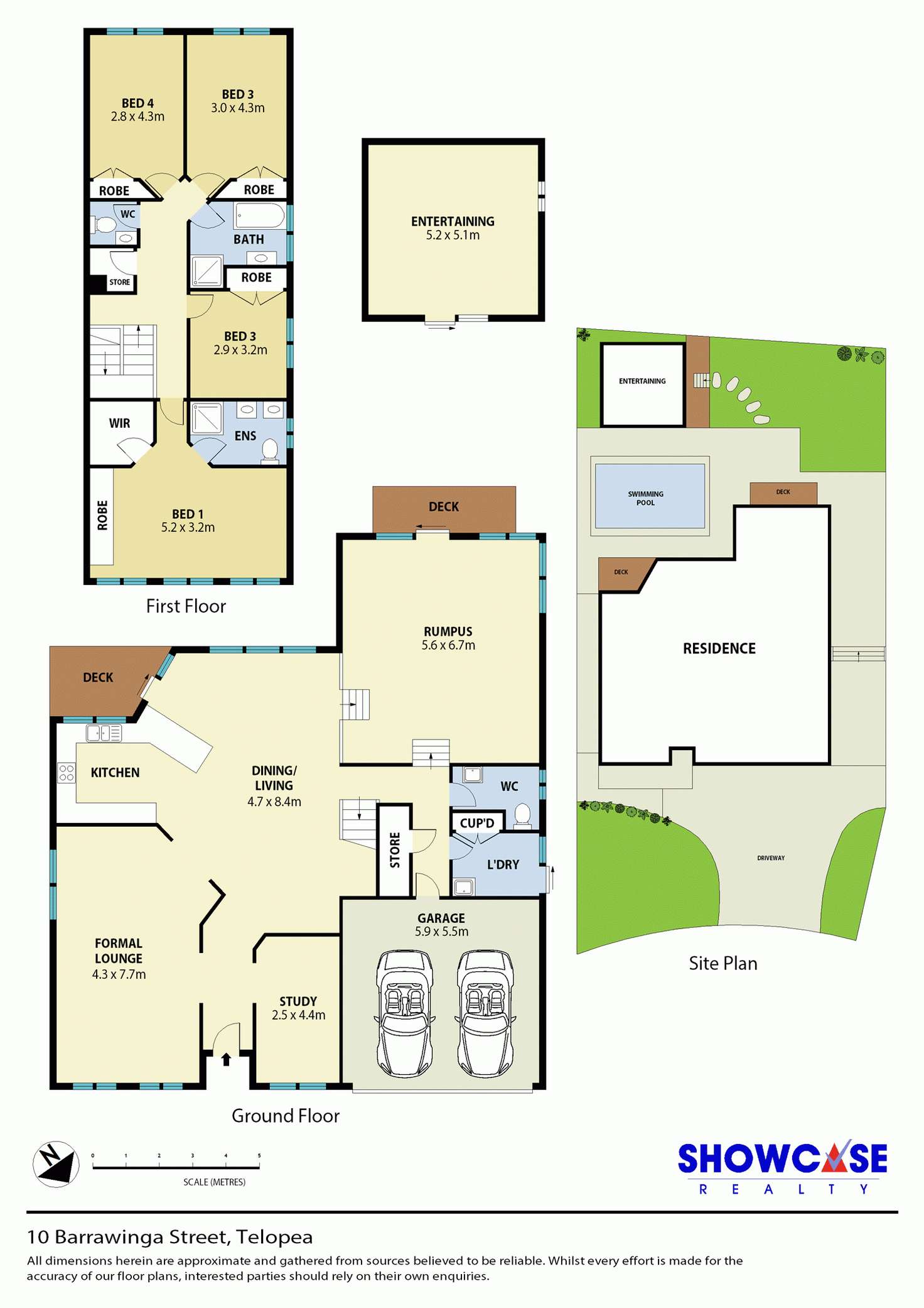 Floorplan of Homely house listing, 10 Barrawinga St, Telopea NSW 2117