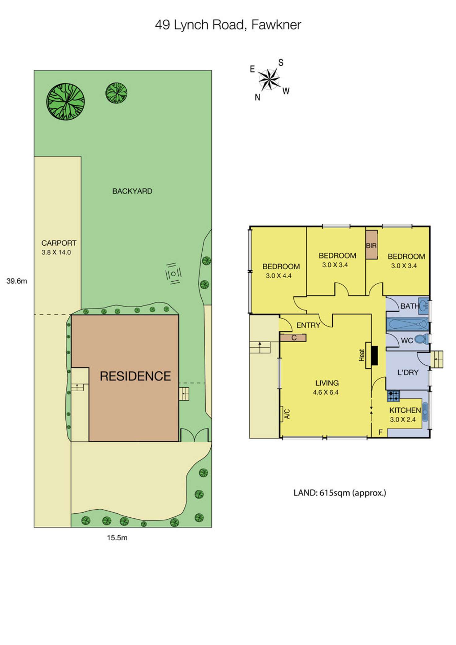 Floorplan of Homely house listing, 49 Lynch Road, Fawkner VIC 3060