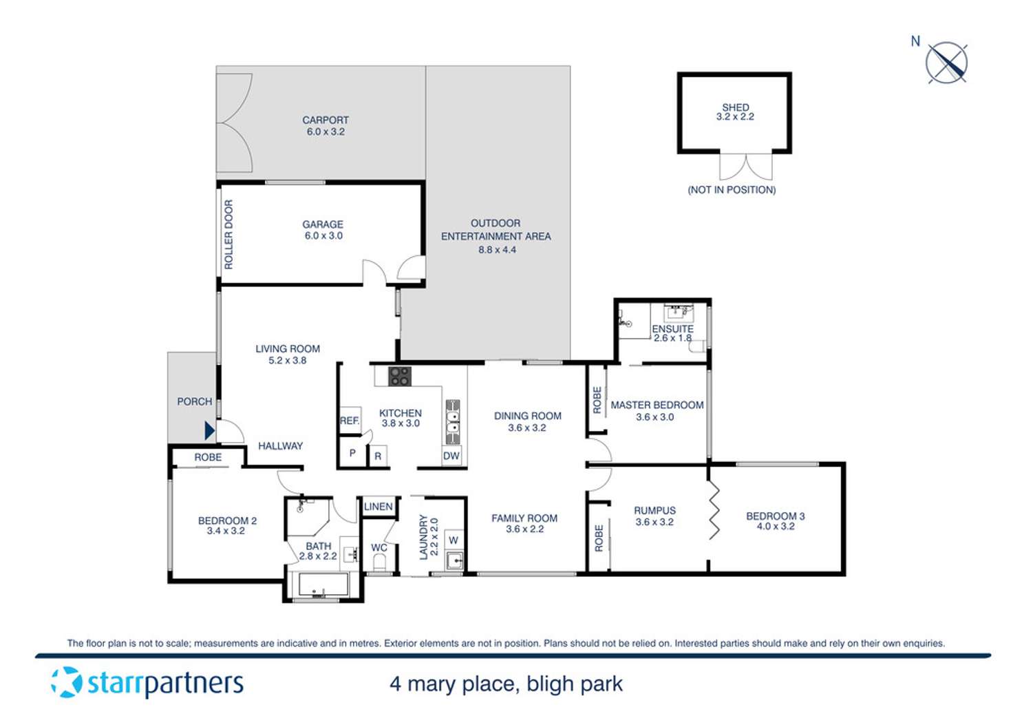 Floorplan of Homely house listing, 4 Mary Place, Bligh Park NSW 2756