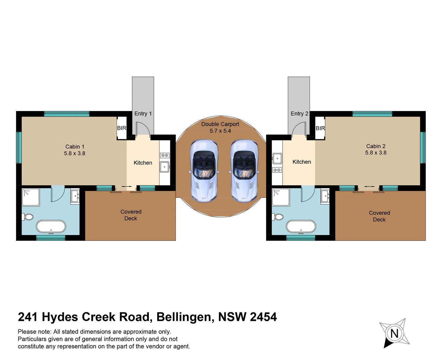 Floorplan of Homely acreageSemiRural listing, 241 Hydes Creek Road, Bellingen NSW 2454