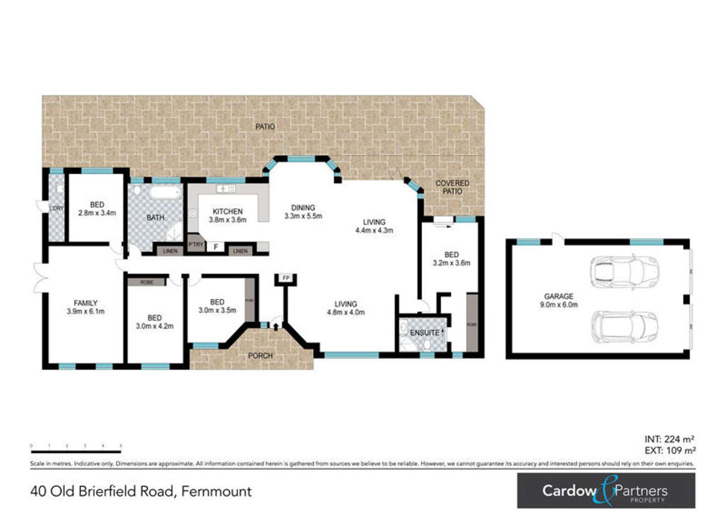 Floorplan of Homely acreageSemiRural listing, 40 Old Brierfield Road, Bellingen NSW 2454