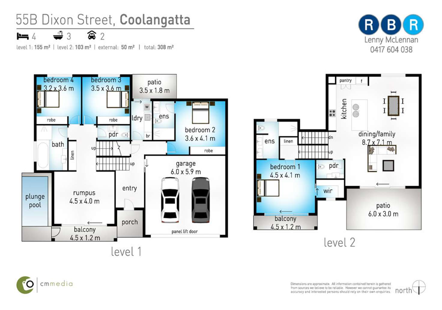 Floorplan of Homely house listing, 2/55 Dixon Street, Coolangatta QLD 4225