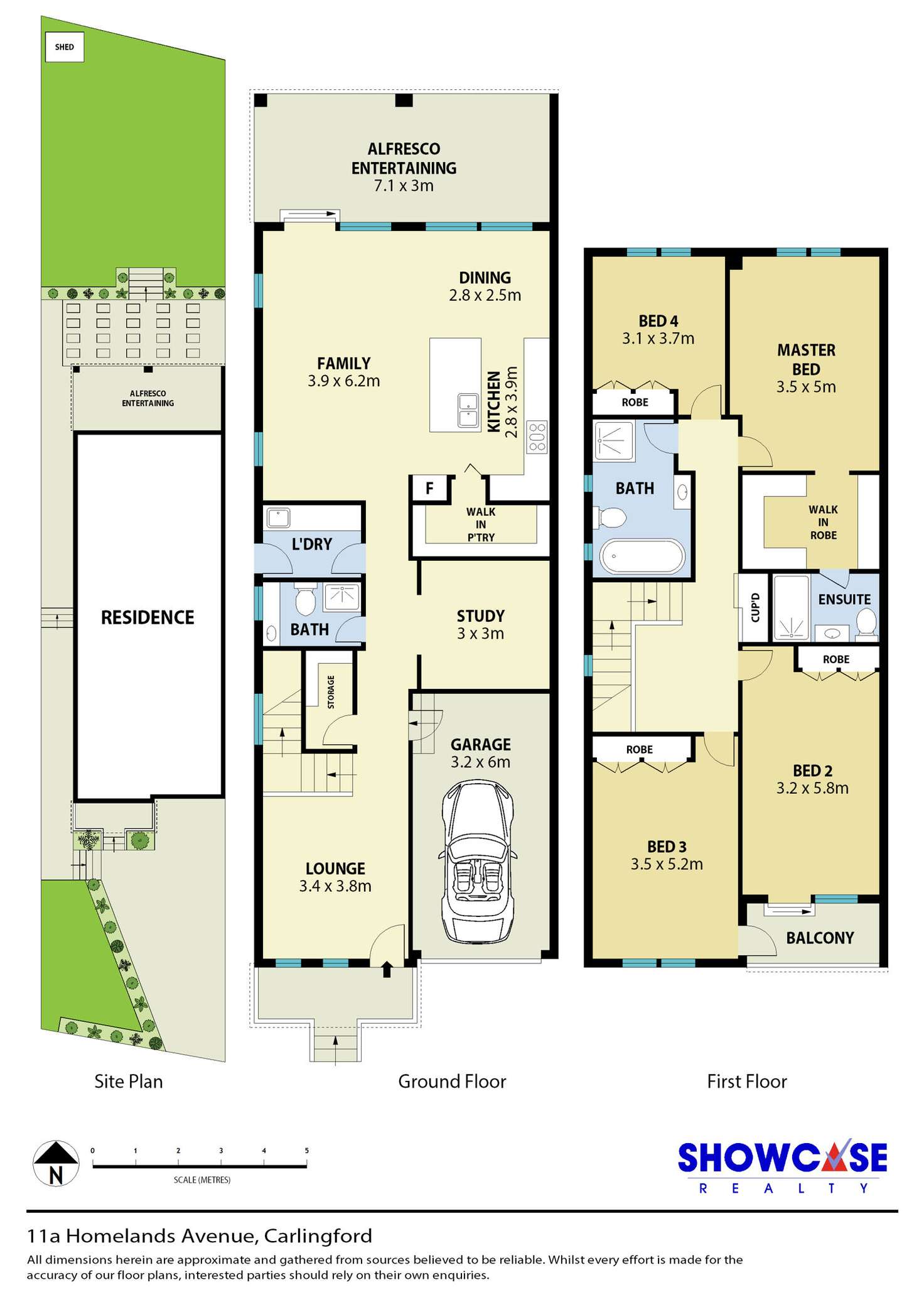 Floorplan of Homely house listing, 11A Homelands Avenue, Carlingford NSW 2118