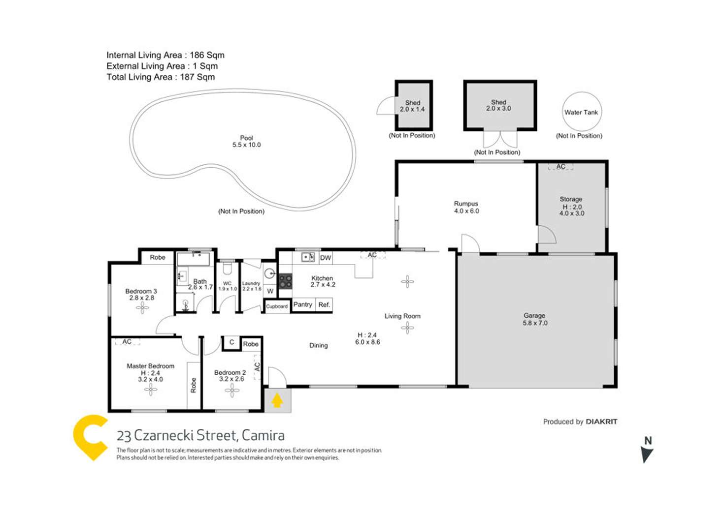 Floorplan of Homely house listing, 23 Czarnecki Street, Camira QLD 4300