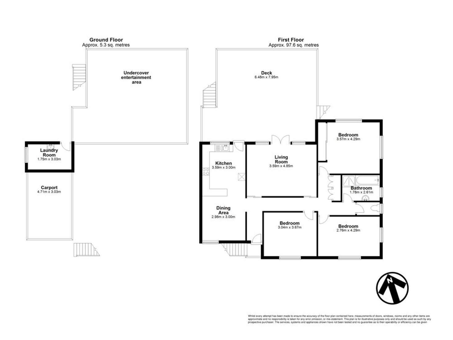 Floorplan of Homely house listing, 583 Robinson Road West, Aspley QLD 4034