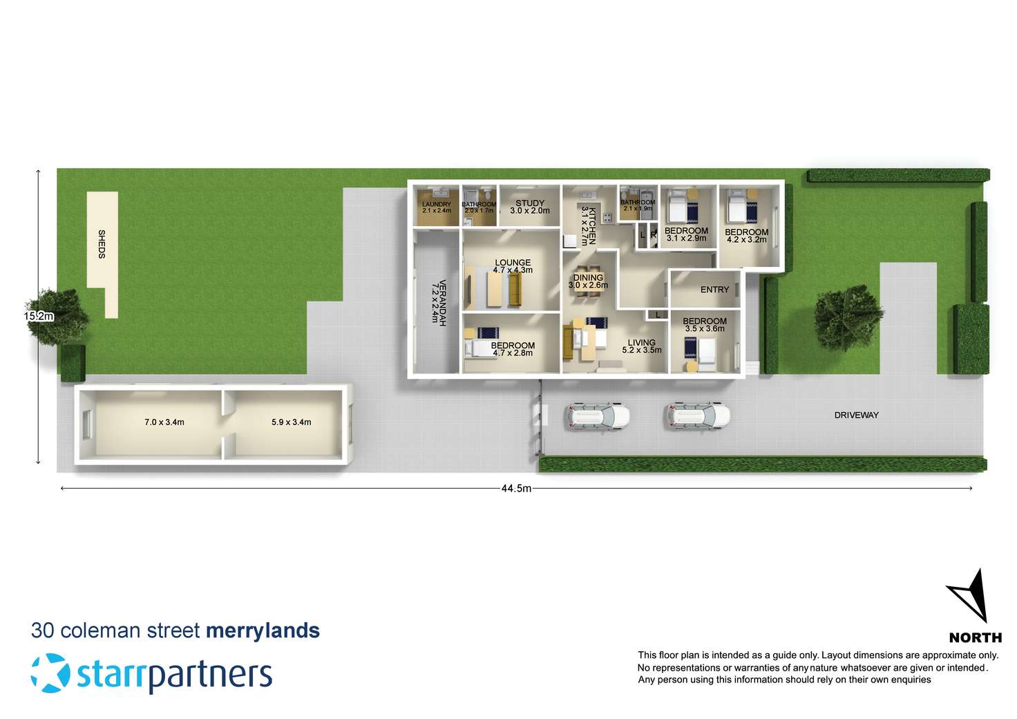 Floorplan of Homely house listing, 30 Coleman Street, Merrylands NSW 2160