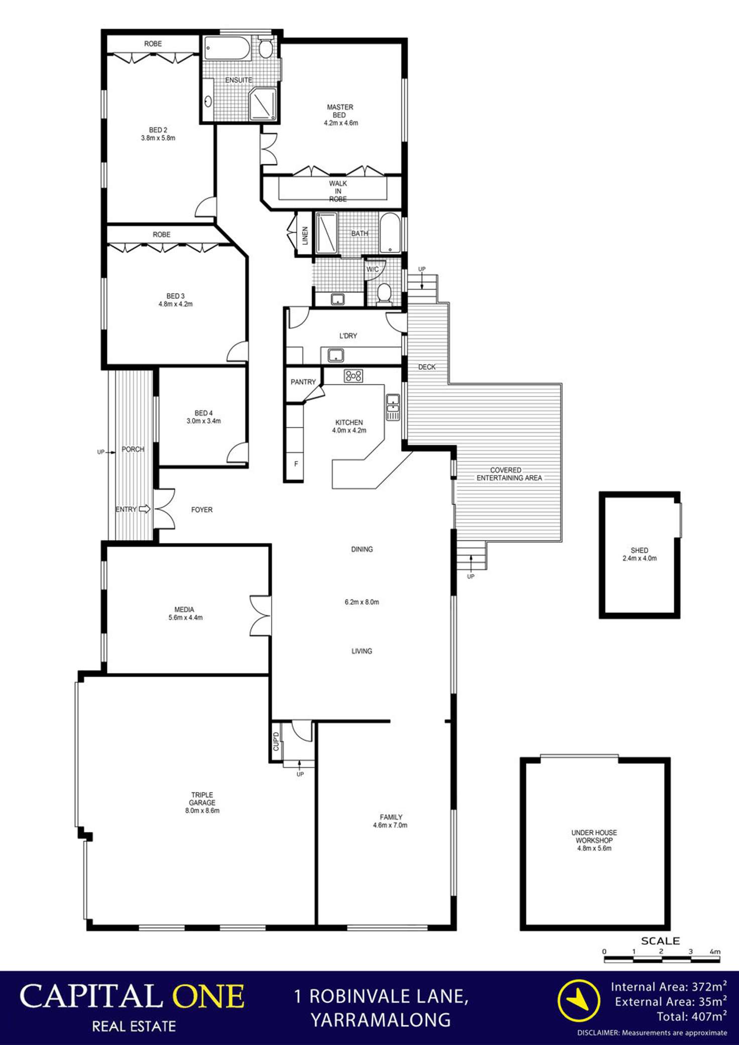 Floorplan of Homely acreageSemiRural listing, Lot 101 Robinvale Lane, Yarramalong NSW 2259