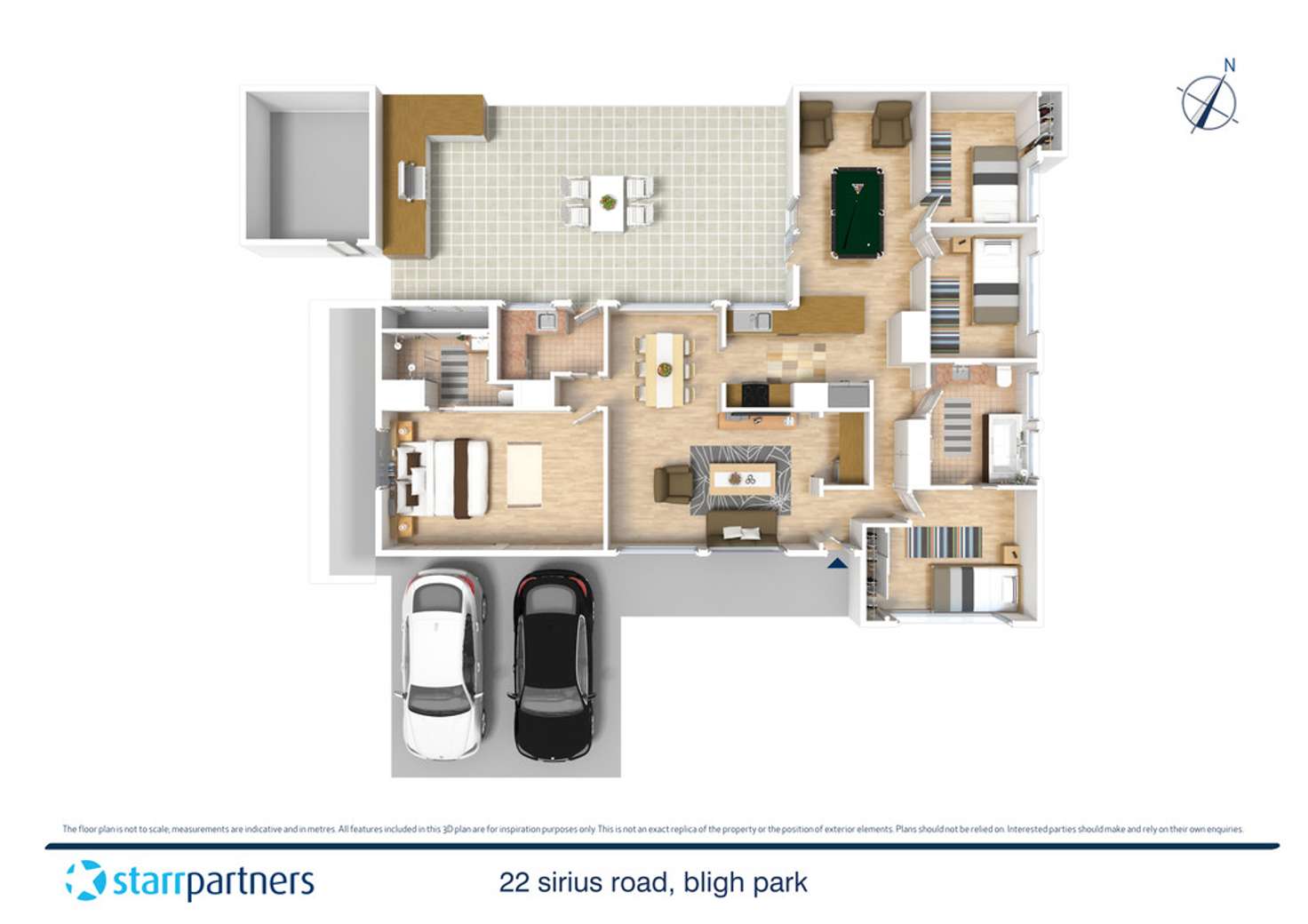 Floorplan of Homely house listing, 22 Sirius Road, Bligh Park NSW 2756