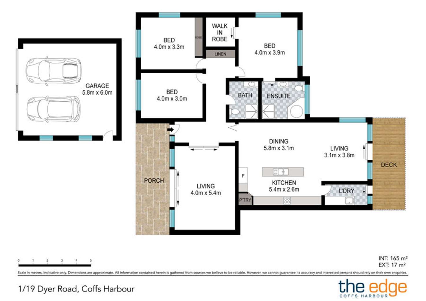 Floorplan of Homely house listing, 1/19 Dyer Road, Coffs Harbour NSW 2450