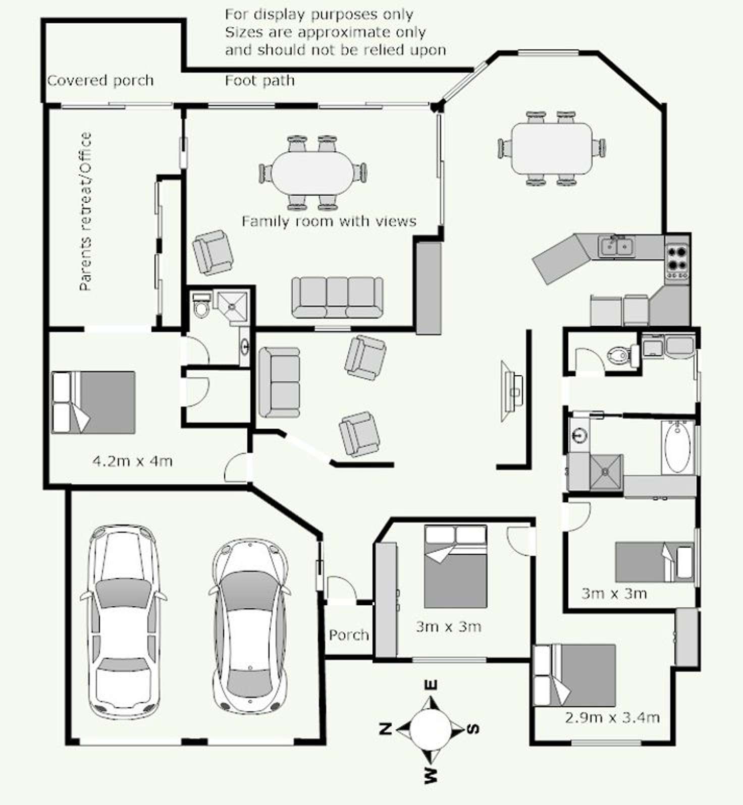 Floorplan of Homely house listing, 9 Carrabean Court, Kyogle NSW 2474