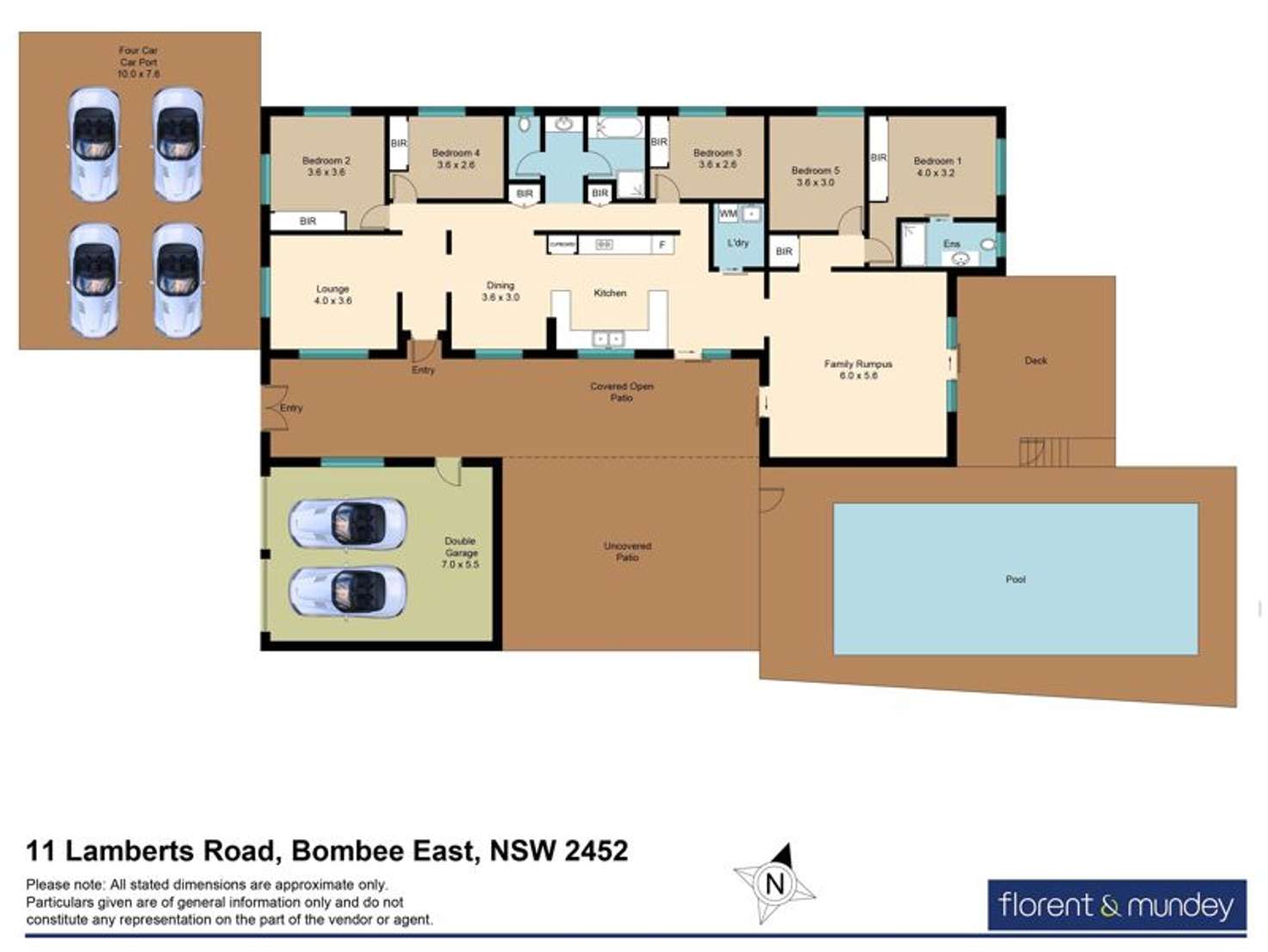 Floorplan of Homely house listing, 11 Lamberts Road, Boambee East NSW 2452