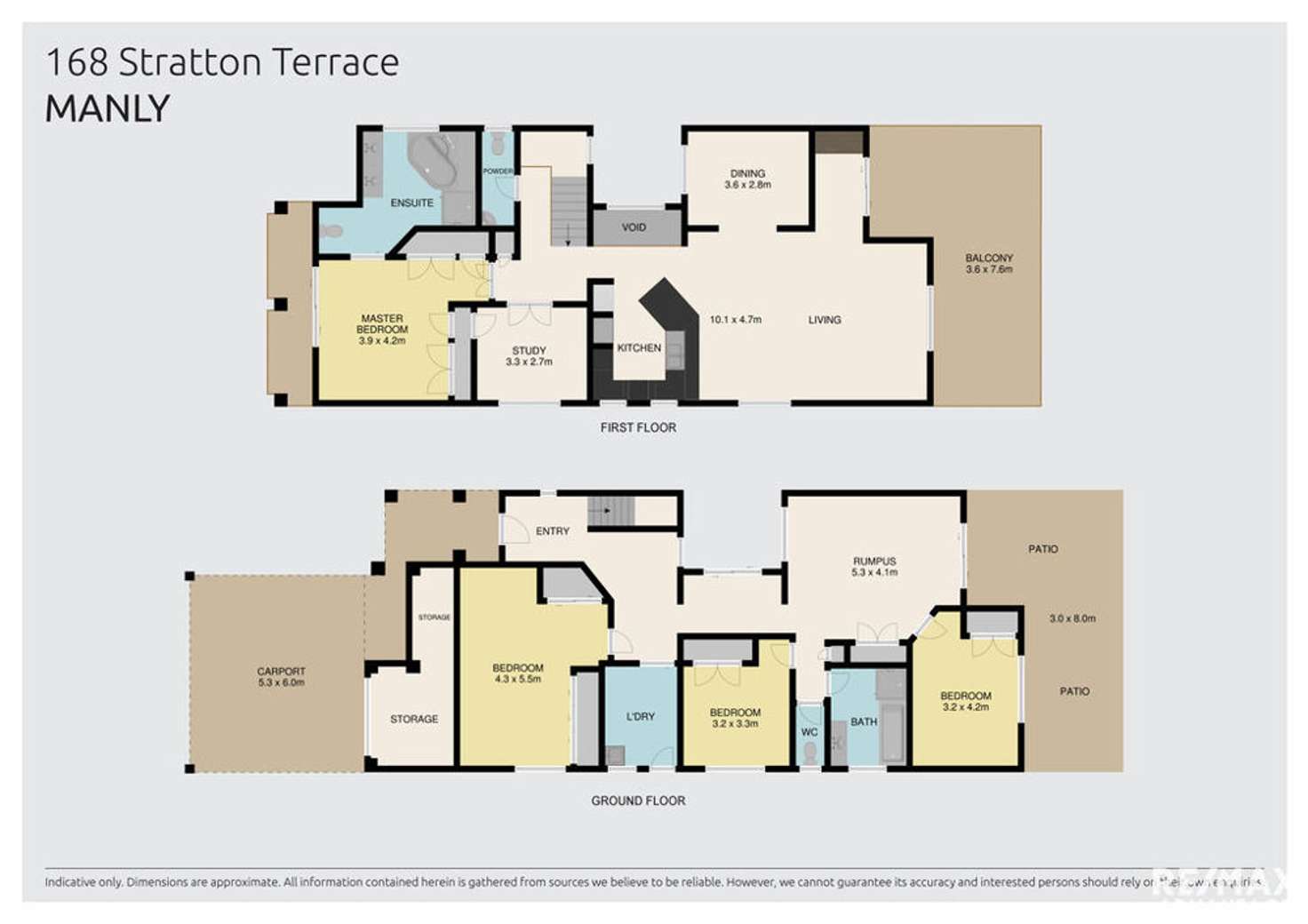 Floorplan of Homely terrace listing, 168 Stratton Terrace, Manly QLD 4179