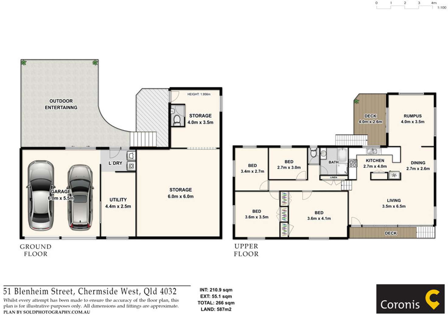 Floorplan of Homely house listing, 51 Blenheim Street, Chermside West QLD 4032