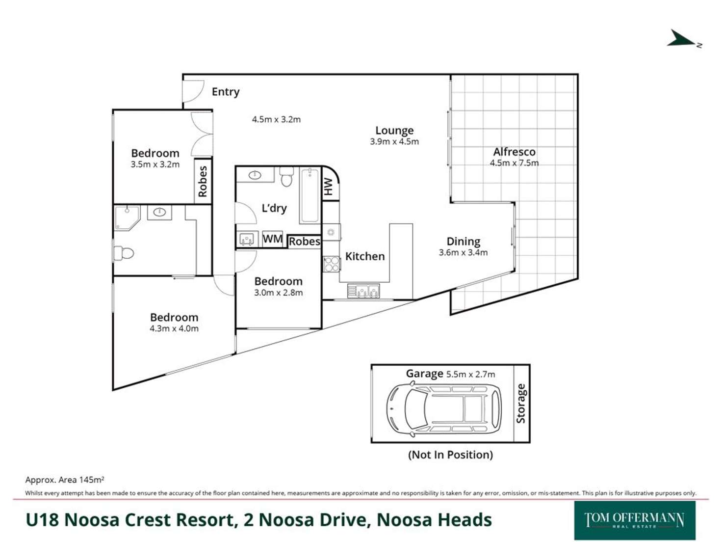 Floorplan of Homely unit listing, 18/2 Noosa Drive, Noosa Heads QLD 4567