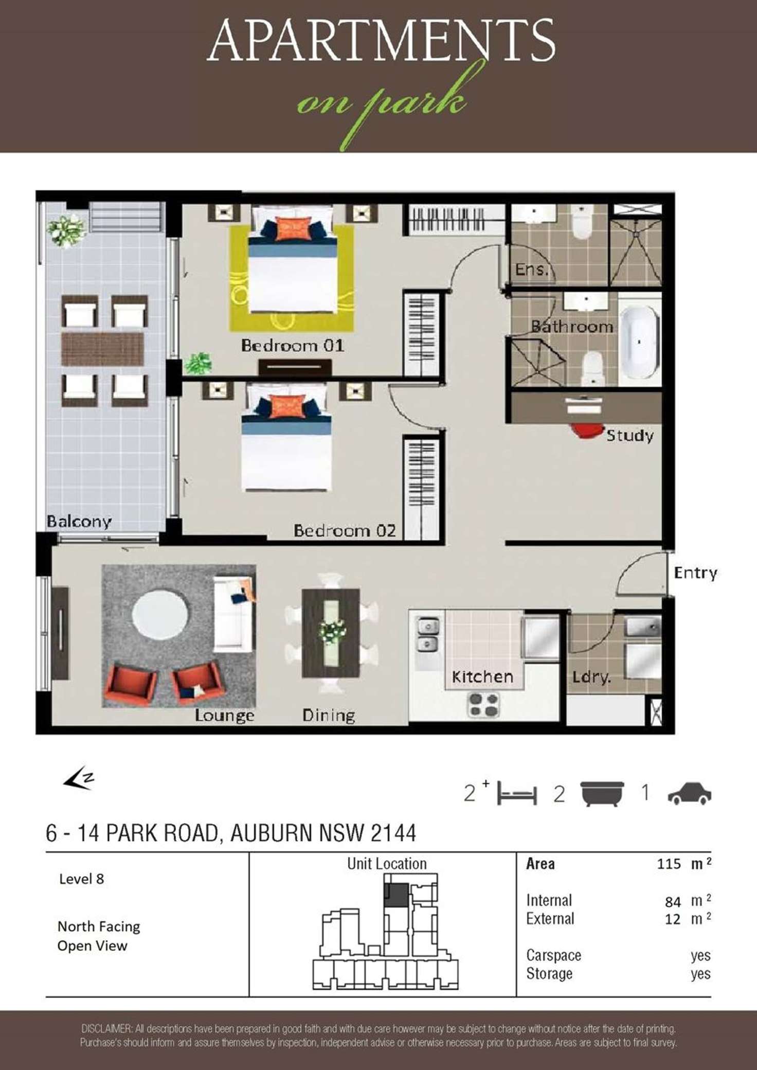 Floorplan of Homely apartment listing, 6-14 Park Rd, Auburn NSW 2144